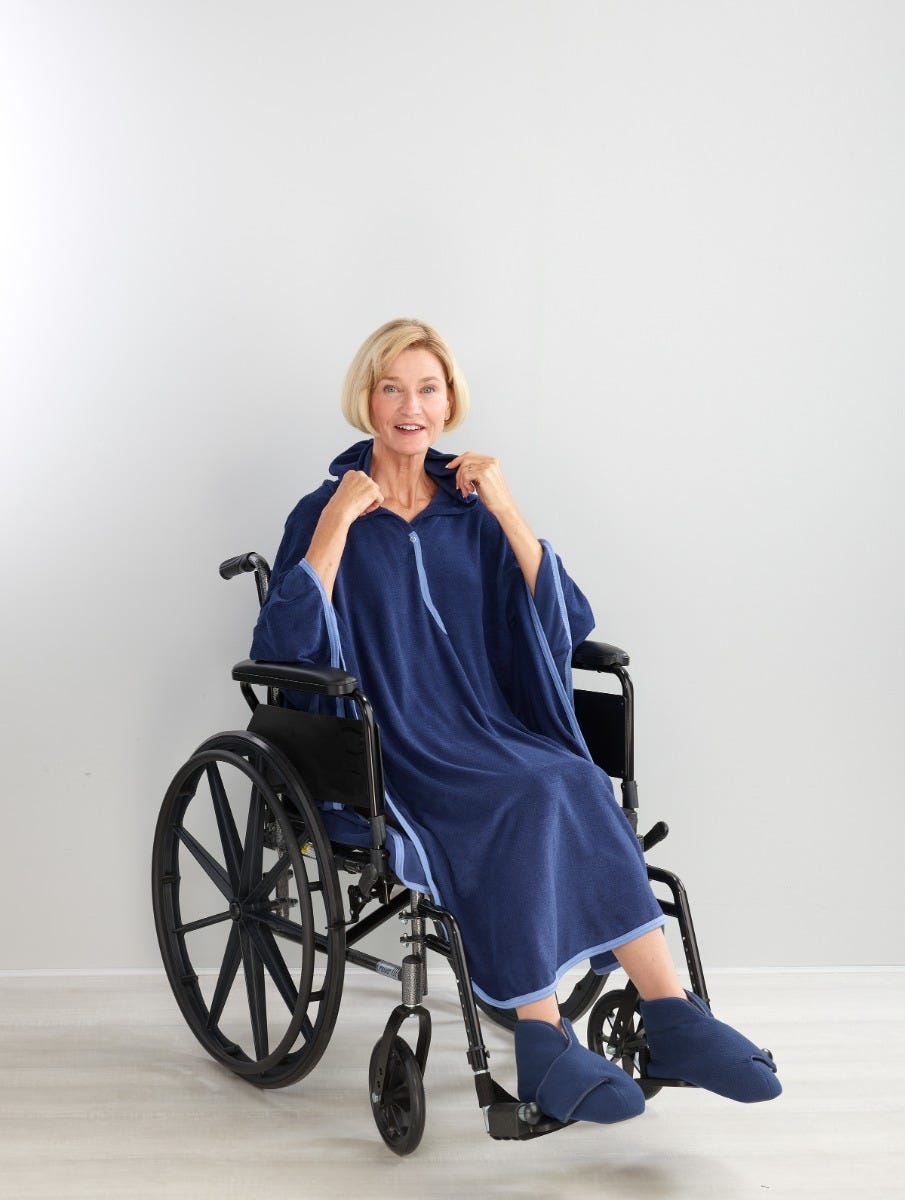 Men's & Women's Terry Shower Bath Cape