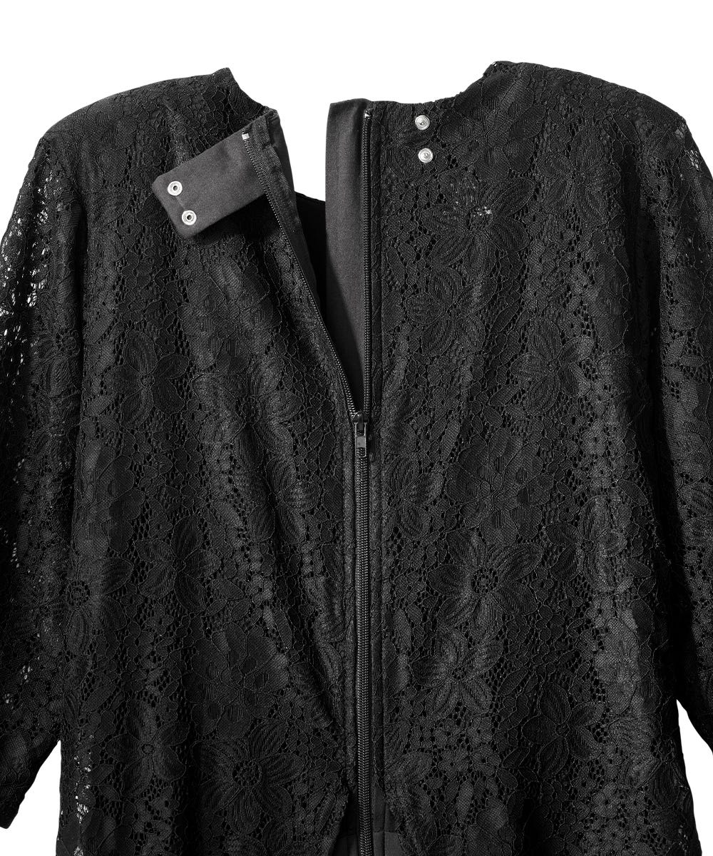 Women's Stay Dressed Jumpsuit with Lace Top