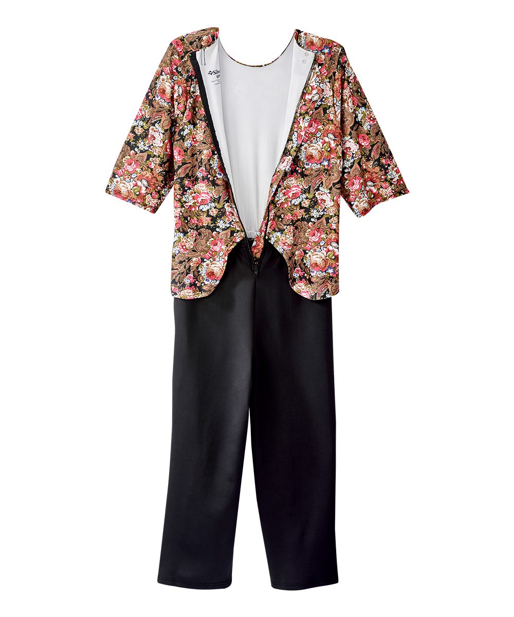 Women's Stay Dressed Jumpsuit with Lace Top