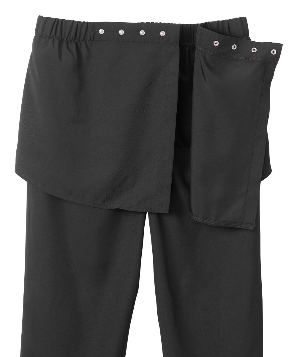 Women's Petite Open Back Gabardine Pant