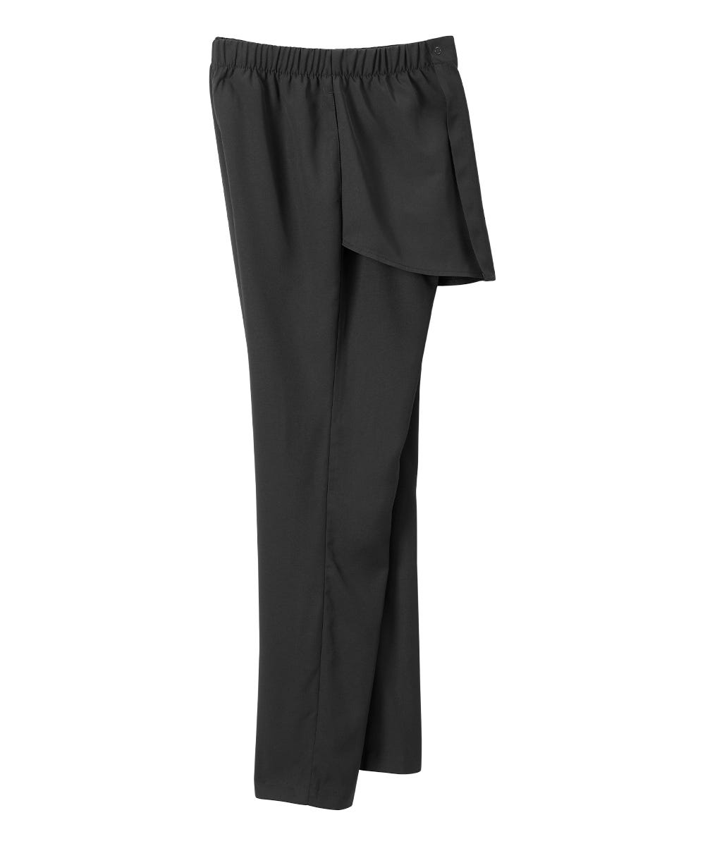 Women's Petite Open Back Gabardine Pant