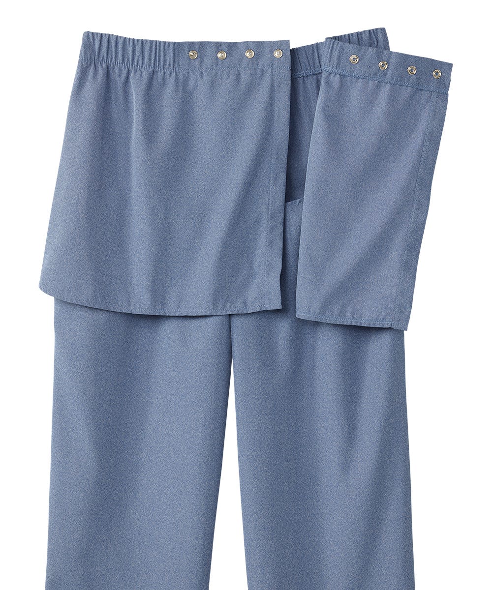 Women's Petite Open Back Gabardine Pant