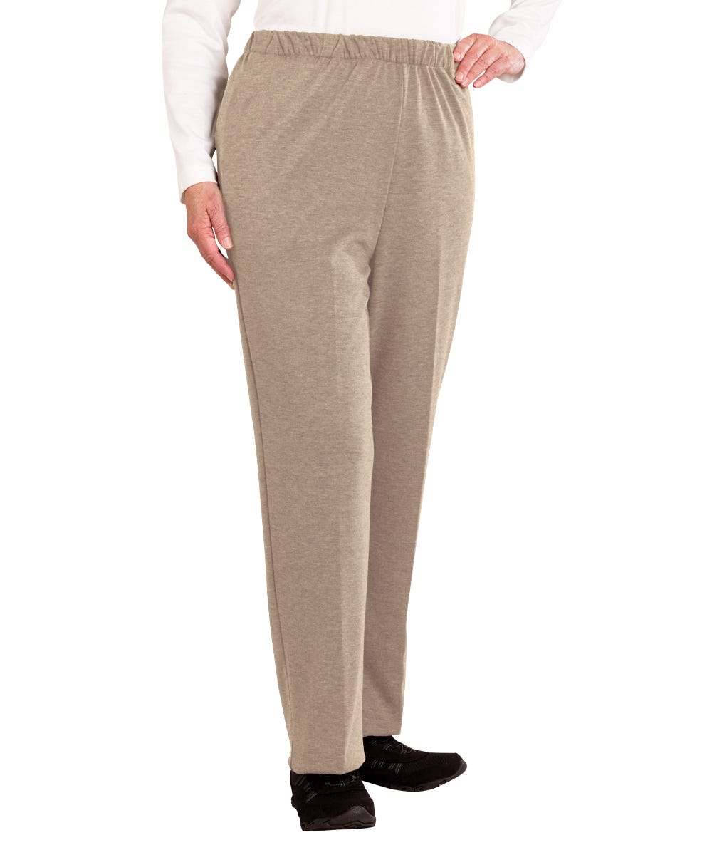 Women's Open Back Soft Knit Pant