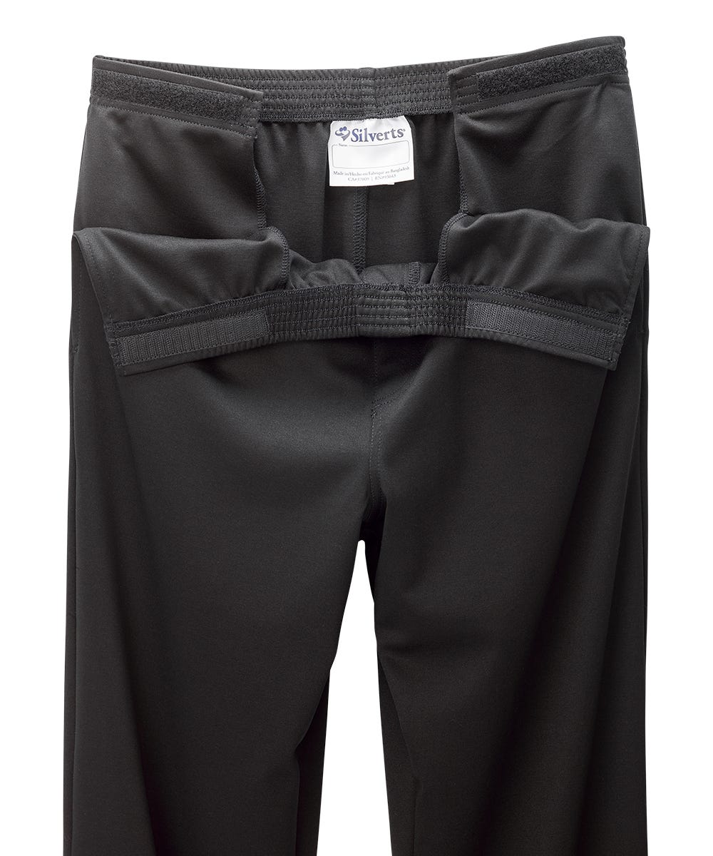 Women's Self Dressing Soft Knit Easy Access Pant