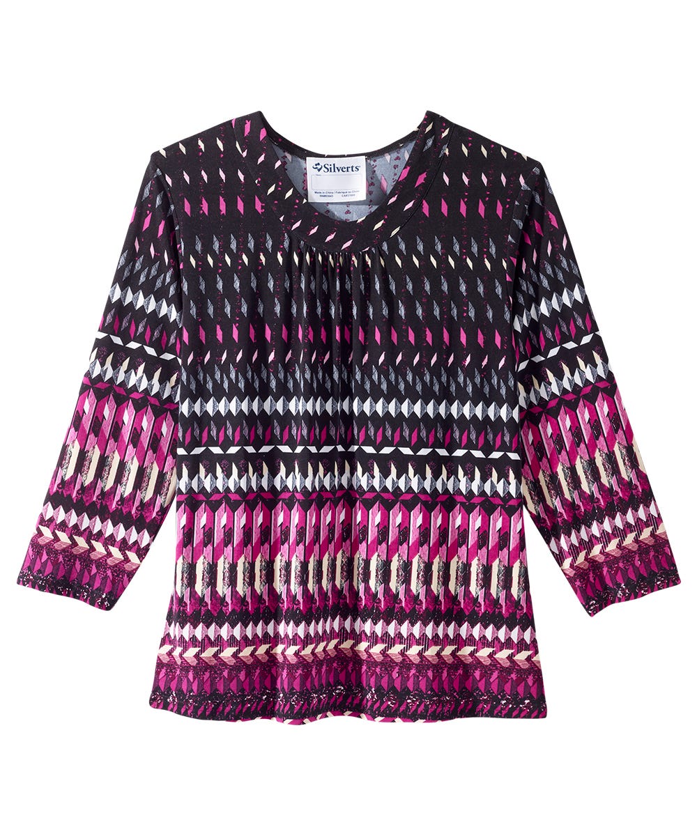 Women's Open Back Shirred Top