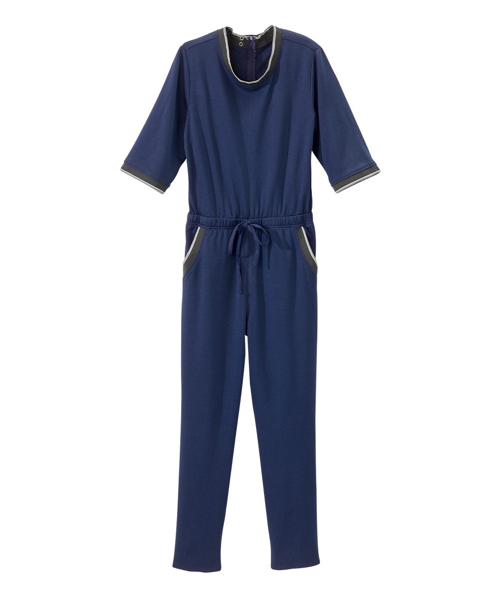 Women's Stay Dressed Jumpsuit with Full Back Zip - Clearance