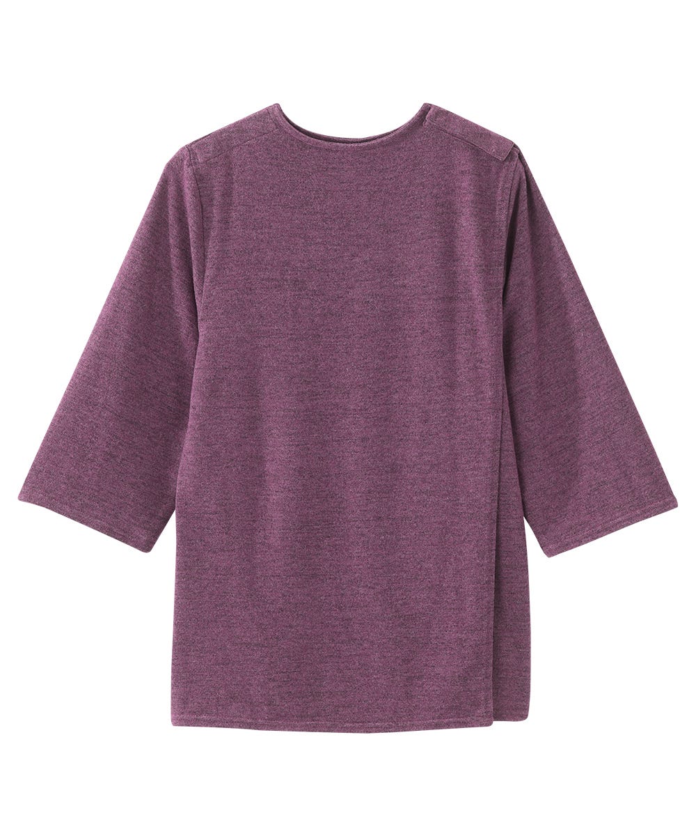 Women's Open Back 3/4 Sleeve Soft Top - Clearance