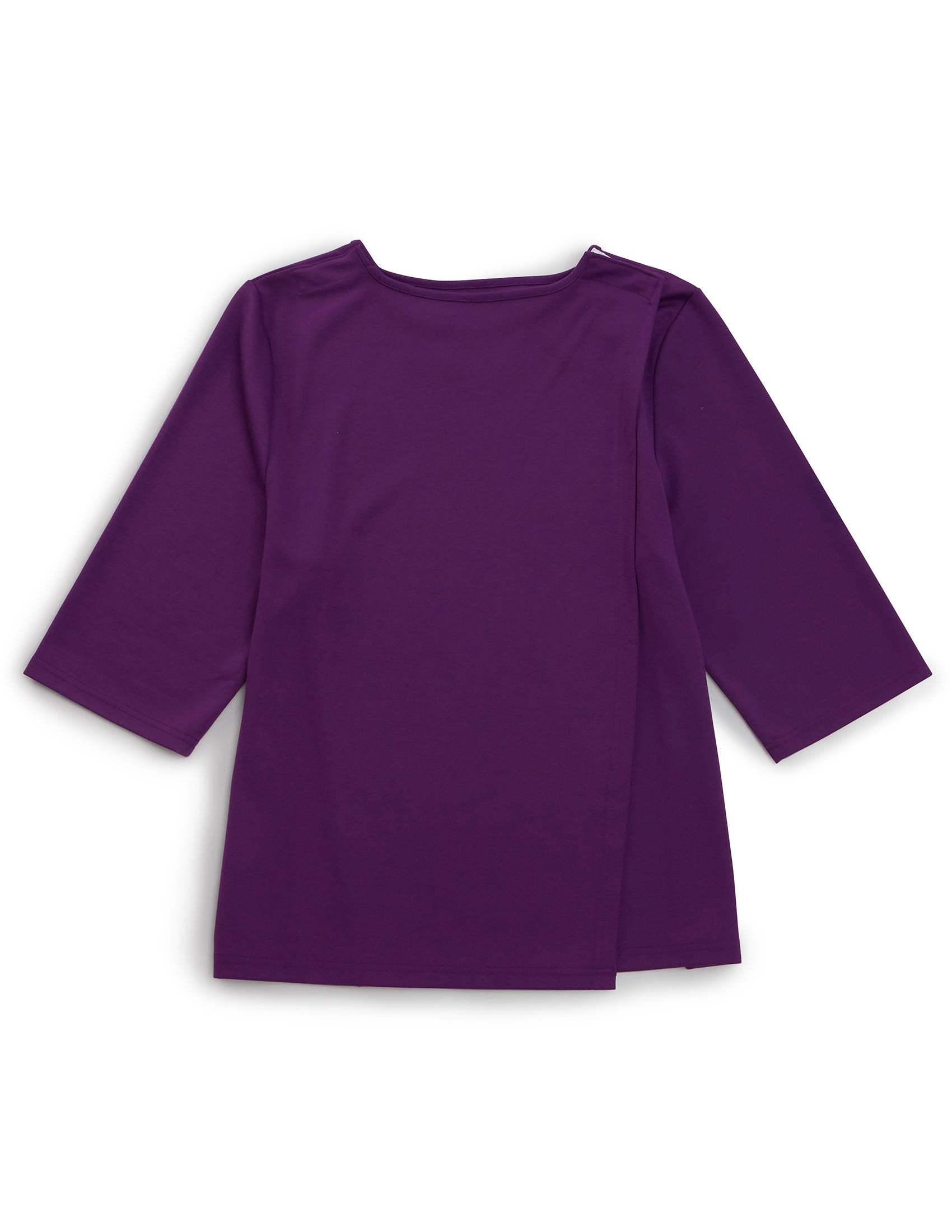 Women's Embroidered Adaptive 3/4 Sleeve Top - Clearance