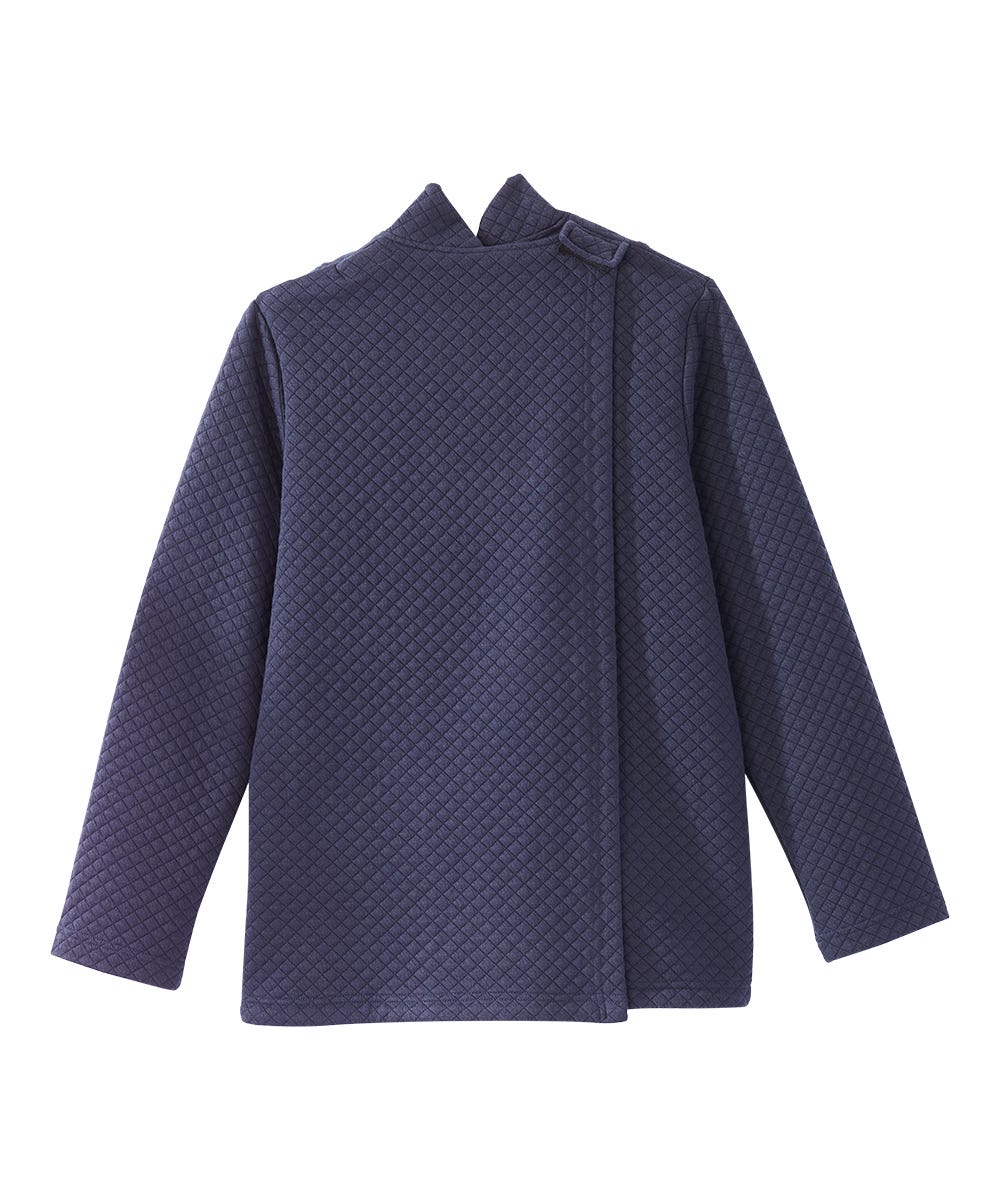 Women's Easy Dressing Open Back Half Zip Track Suit Top - Clearance