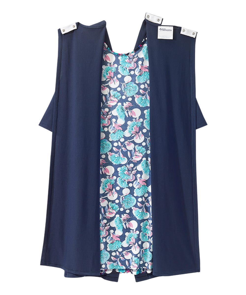 Women's Open Back Twofer Dress