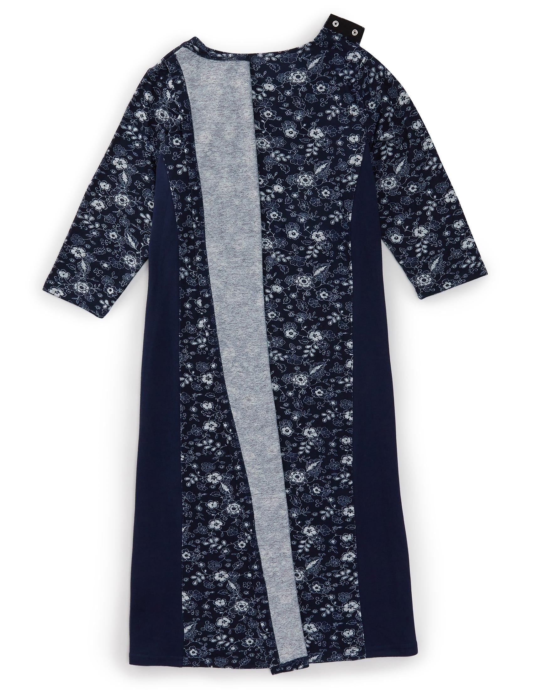 Women's Stylish Color Block Open Back Dress - Clearance