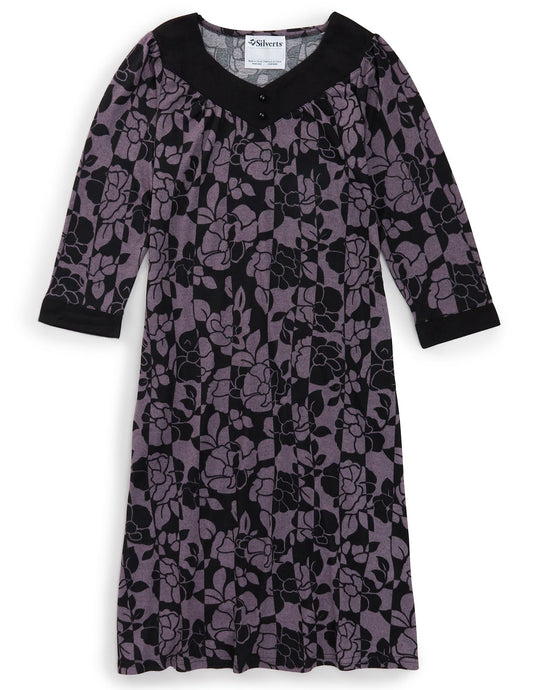 Women's Open Back Sweater Knit Dress Diamond Neckline - Clearance
