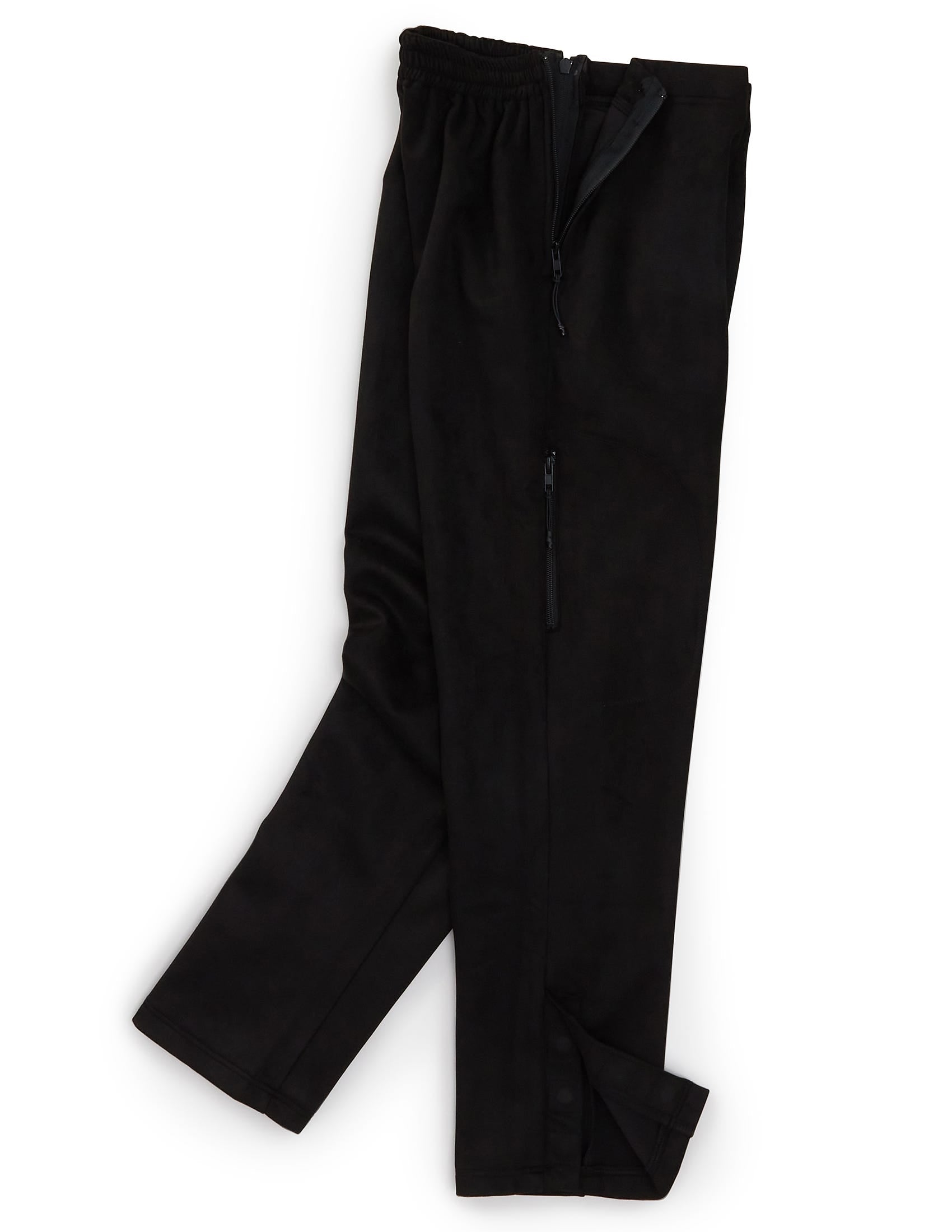 Women's Assisted Dressing Side Zip Pant with Pull Tabs