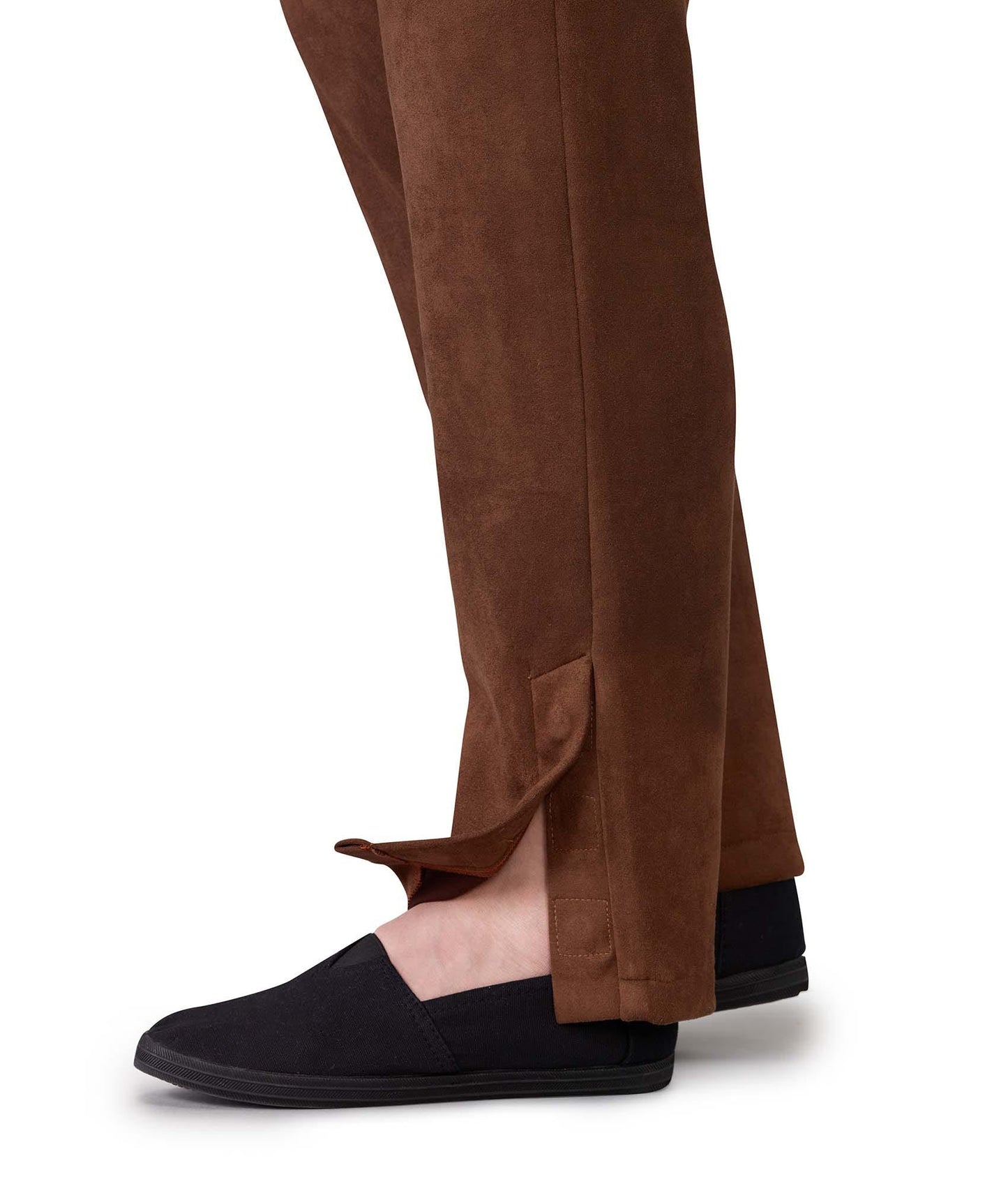 Women's Assisted Dressing Side Zip Pant with Pull Tabs