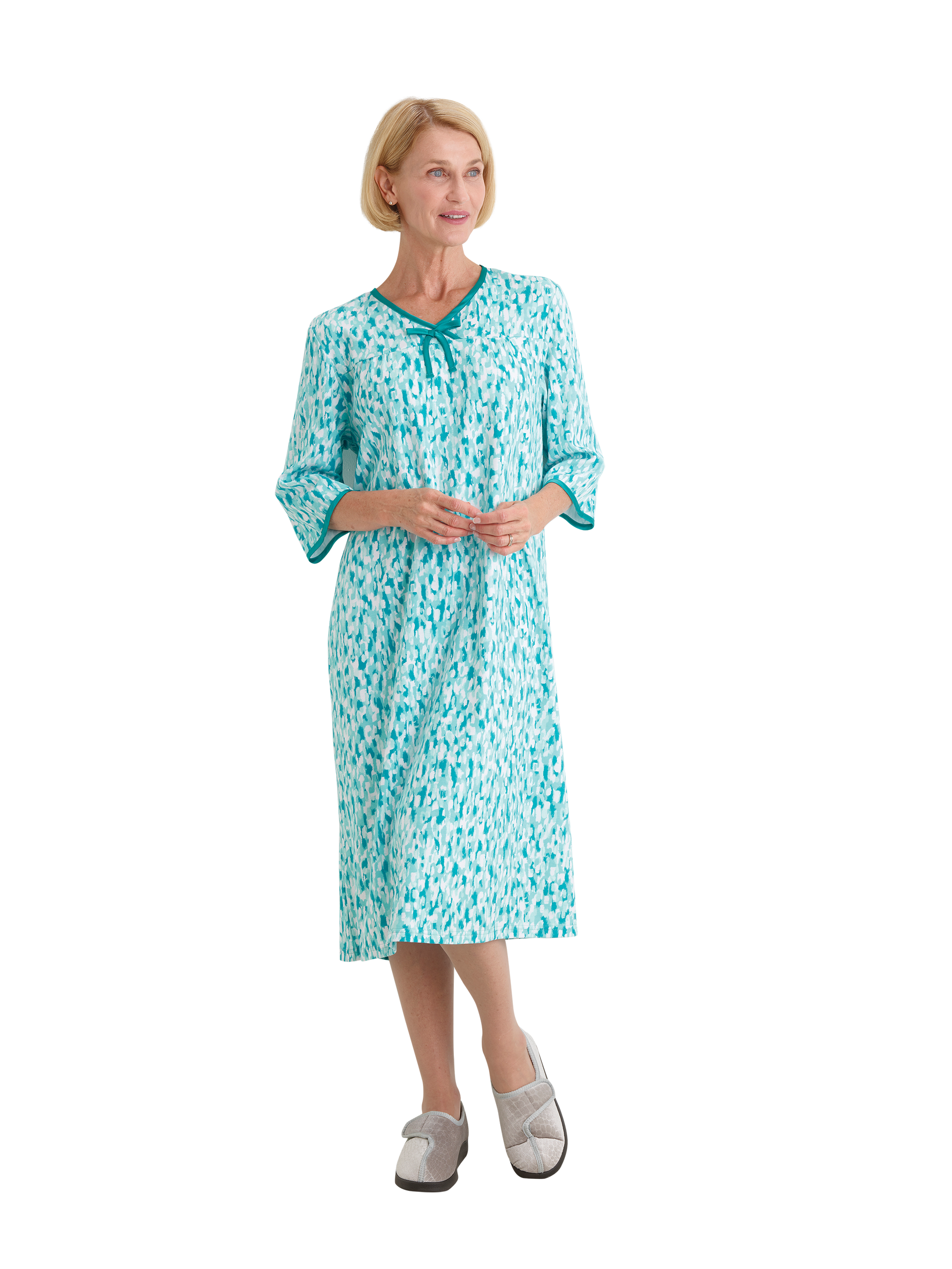 Women's No Peek Hospital & Home Care Gown