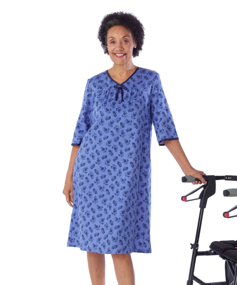 Women's No Peek Hospital & Home Care Gown