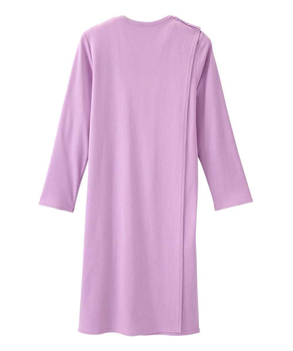 Women's No Peek Hospital & Home Care Long Sleeve Gown
