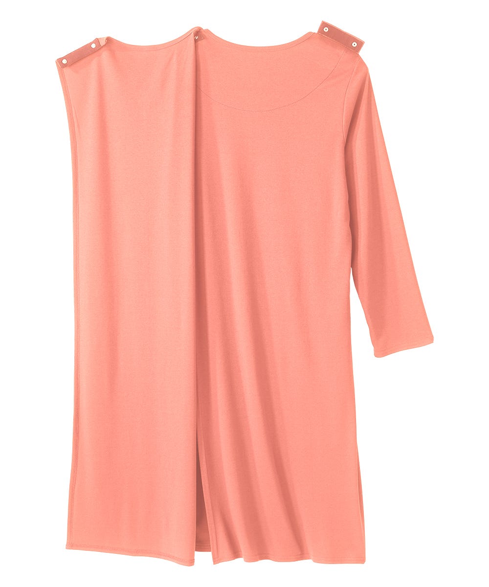 Women's No Peek Hospital & Home Care Long Sleeve Gown