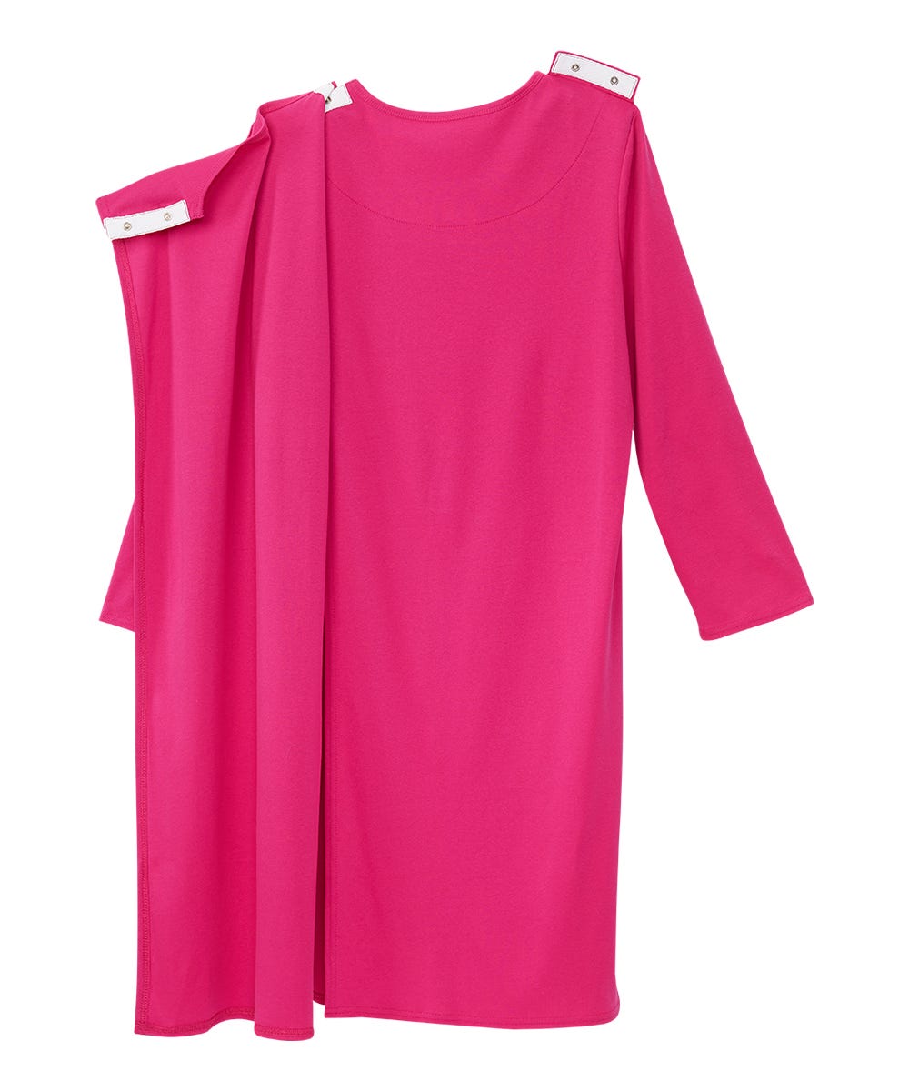 Women's No Peek Hospital & Home Care Long Sleeve Gown
