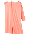 Women's No Peek Hospital & Home Care Gown with Lace Neckline
