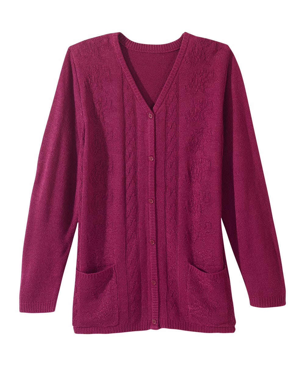 Women's Open Back Cardigan