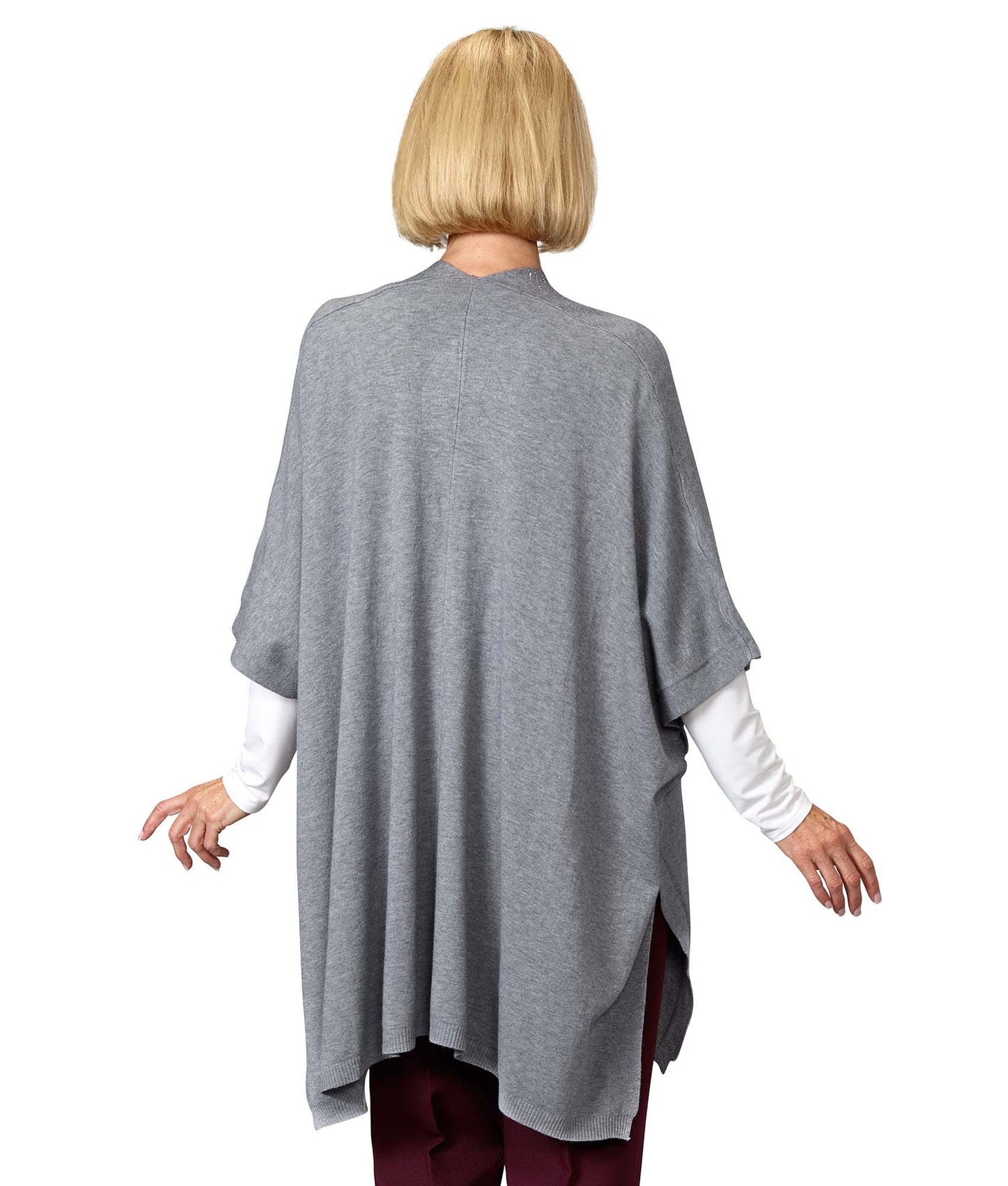 Women's 3-in-1 Poncho, Shawl & Scarf