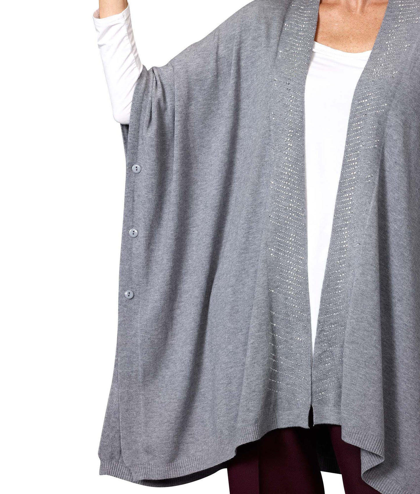 Women's 3-in-1 Poncho, Shawl & Scarf
