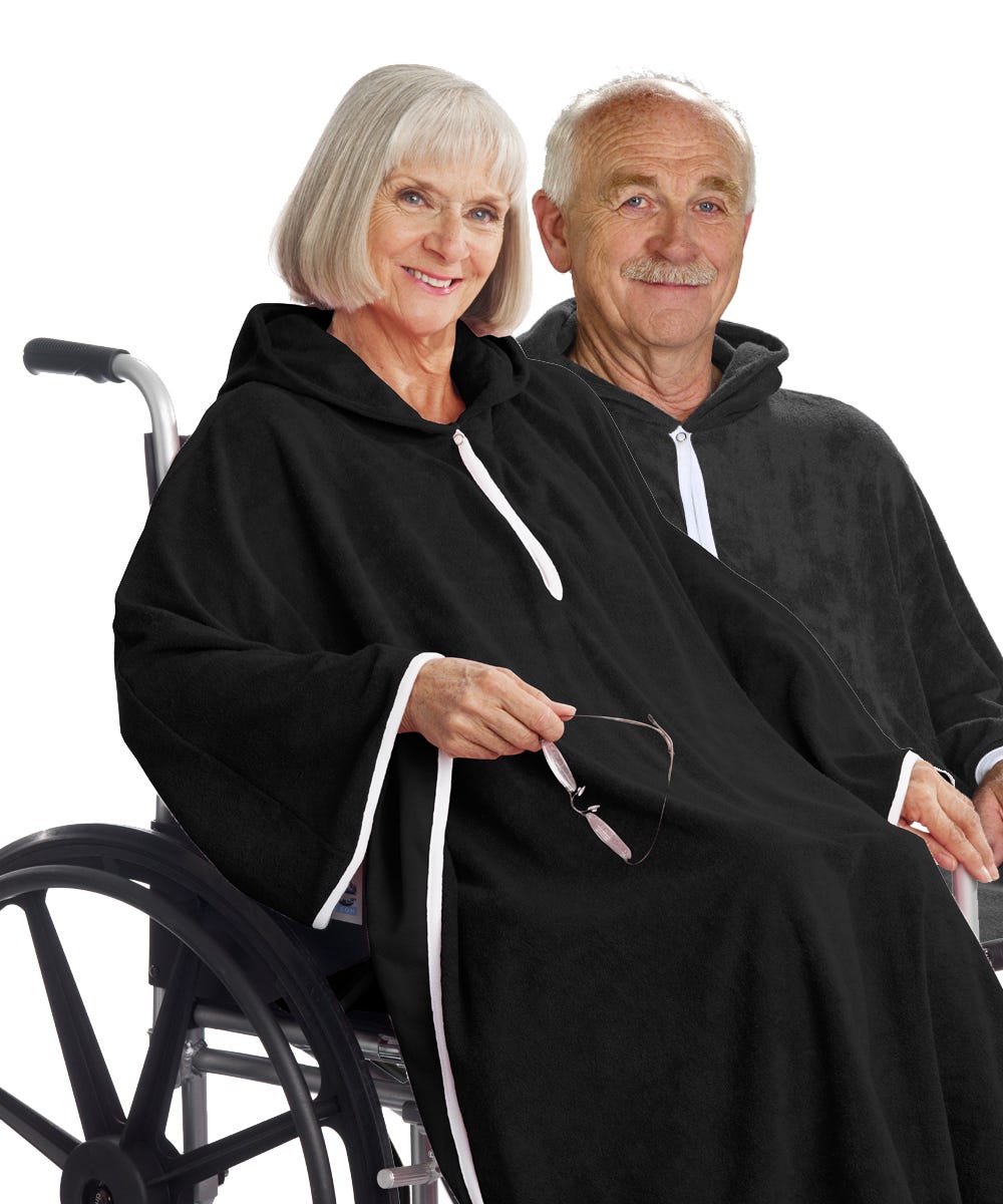 Men's & Women's Terry Shower Bath Cape
