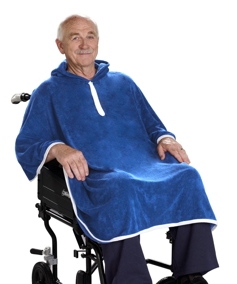 Men's & Women's Terry Shower Bath Cape