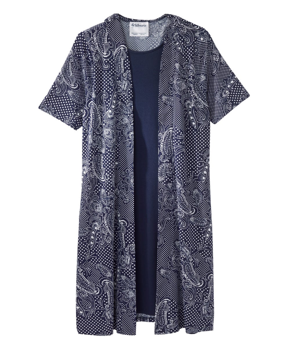 Women's Adaptive Open Back Stylish Twofer Dress