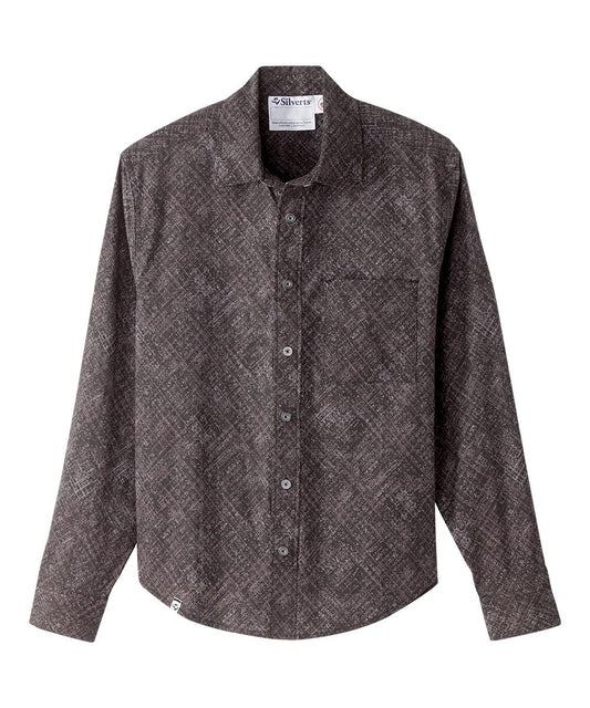 Men's Self Dressing Magnetic Buttons Dress Shirt
