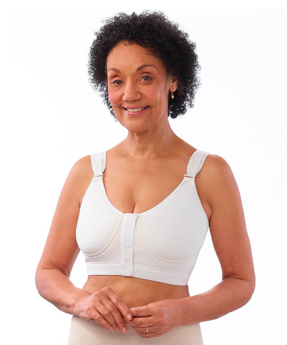 Women's Front Hook Full Coverage Bra (Adjustable Straps)