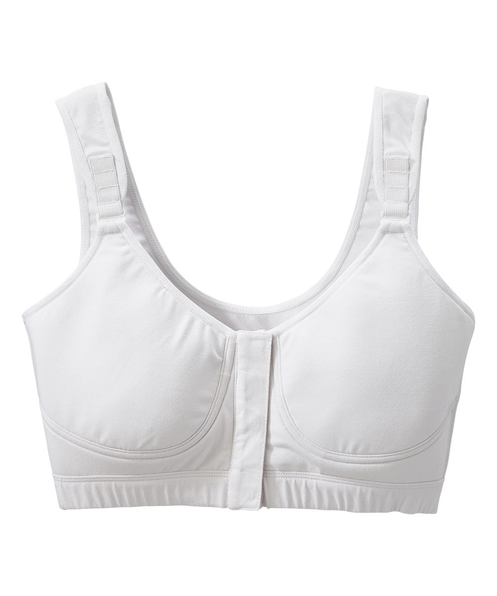 Women's Front Hook Full Coverage Bra (Adjustable Straps)