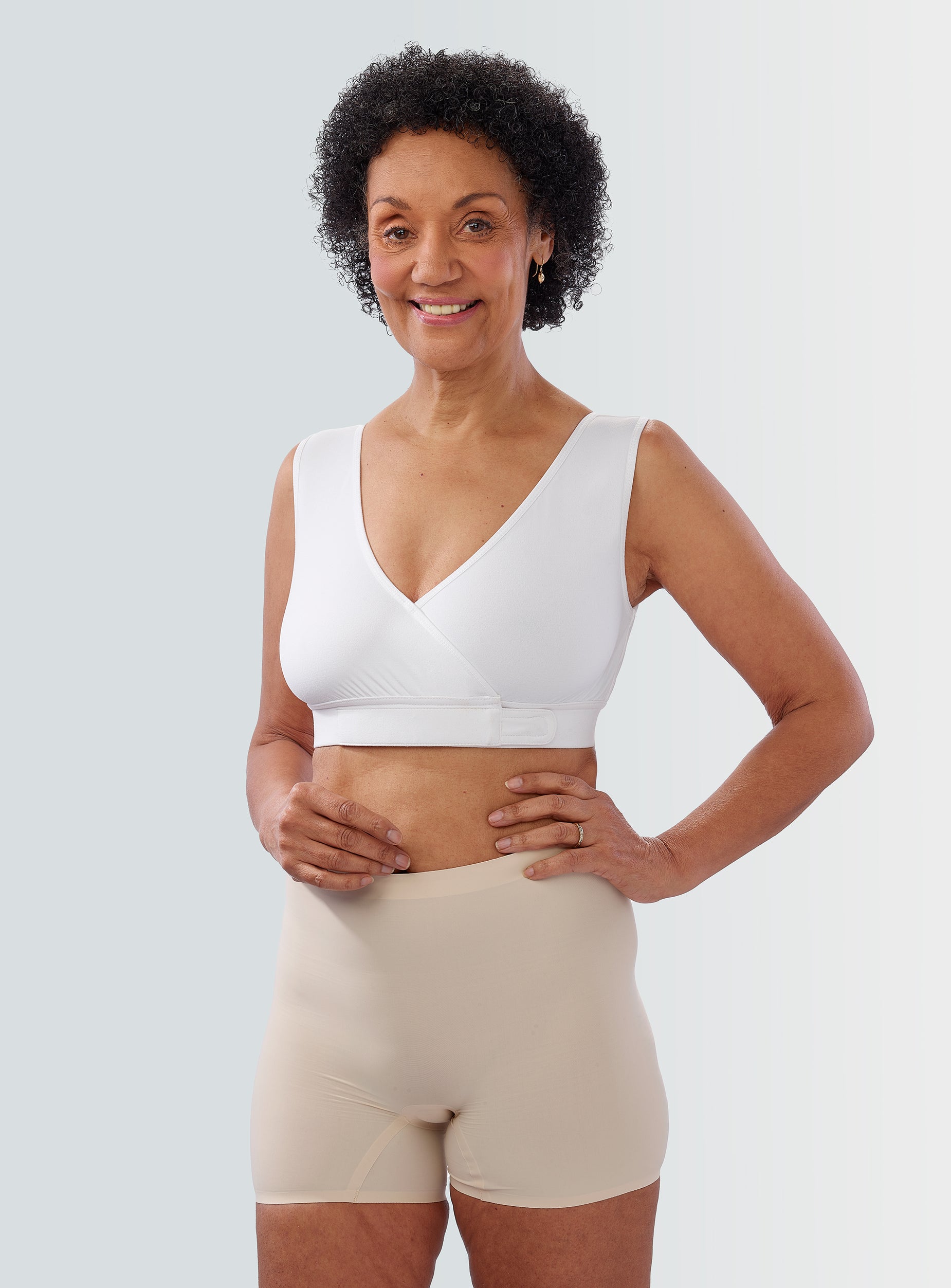 Women's Easy Touch Front Closure Bra (Cups A-D)
