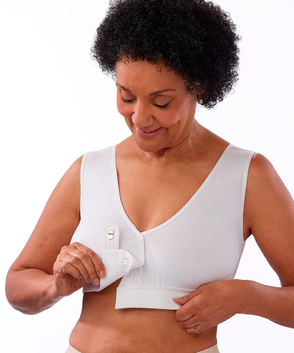 Women's Easy Touch Front Closure Bra (Cups A-D)