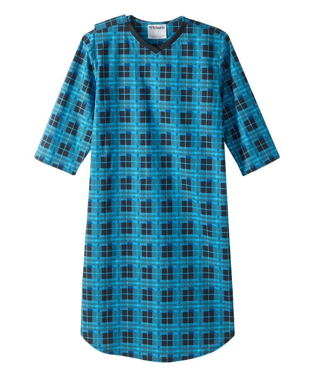 Men's Flannel Hospital & Home Care Gown