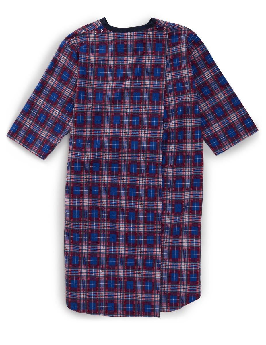 Men's Flannel Hospital & Home Care Gown