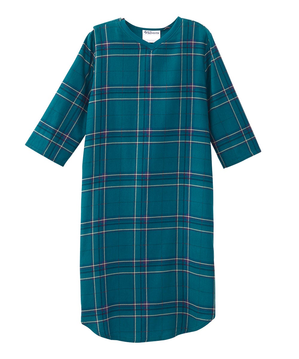 Men's Flannel Hospital Gowns - Clearance