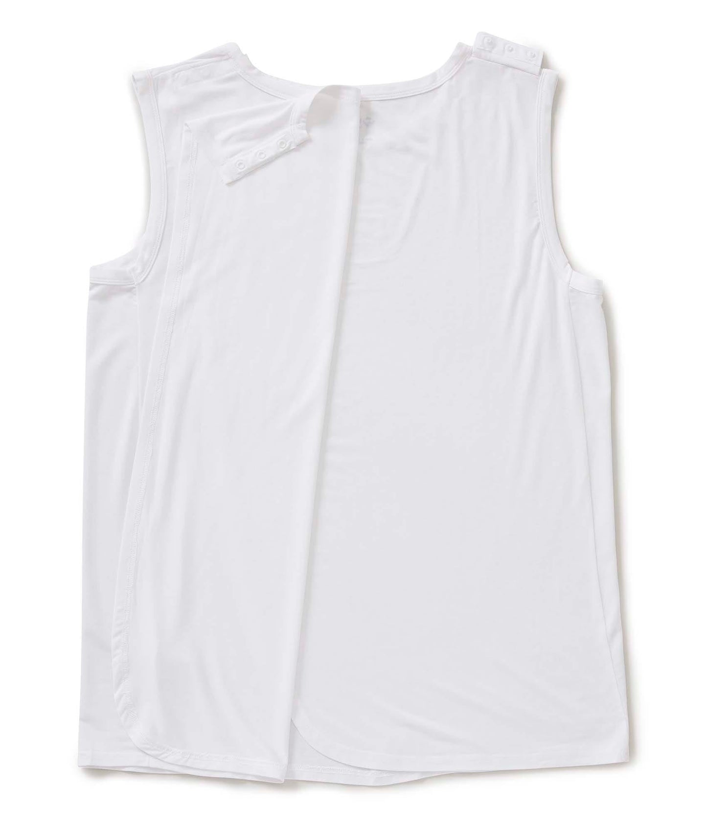 Mens Soft Modal Open Back Undervest - Clearance