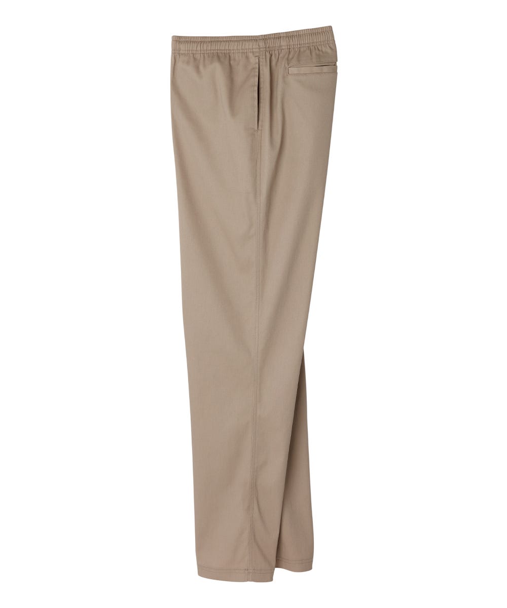 Regular Mens Cotton Elastic Waist Pant - Clearance