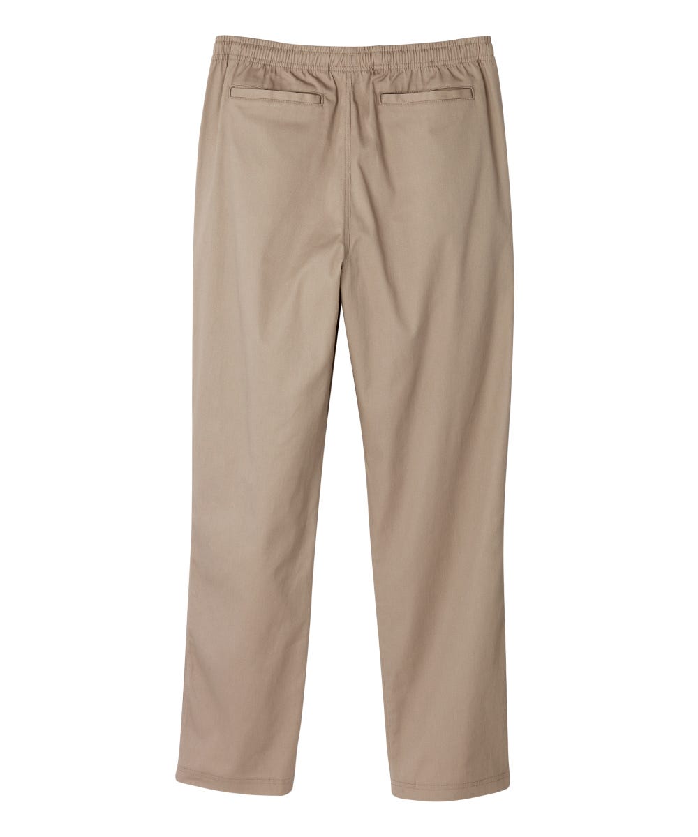 Regular Mens Cotton Elastic Waist Pant - Clearance