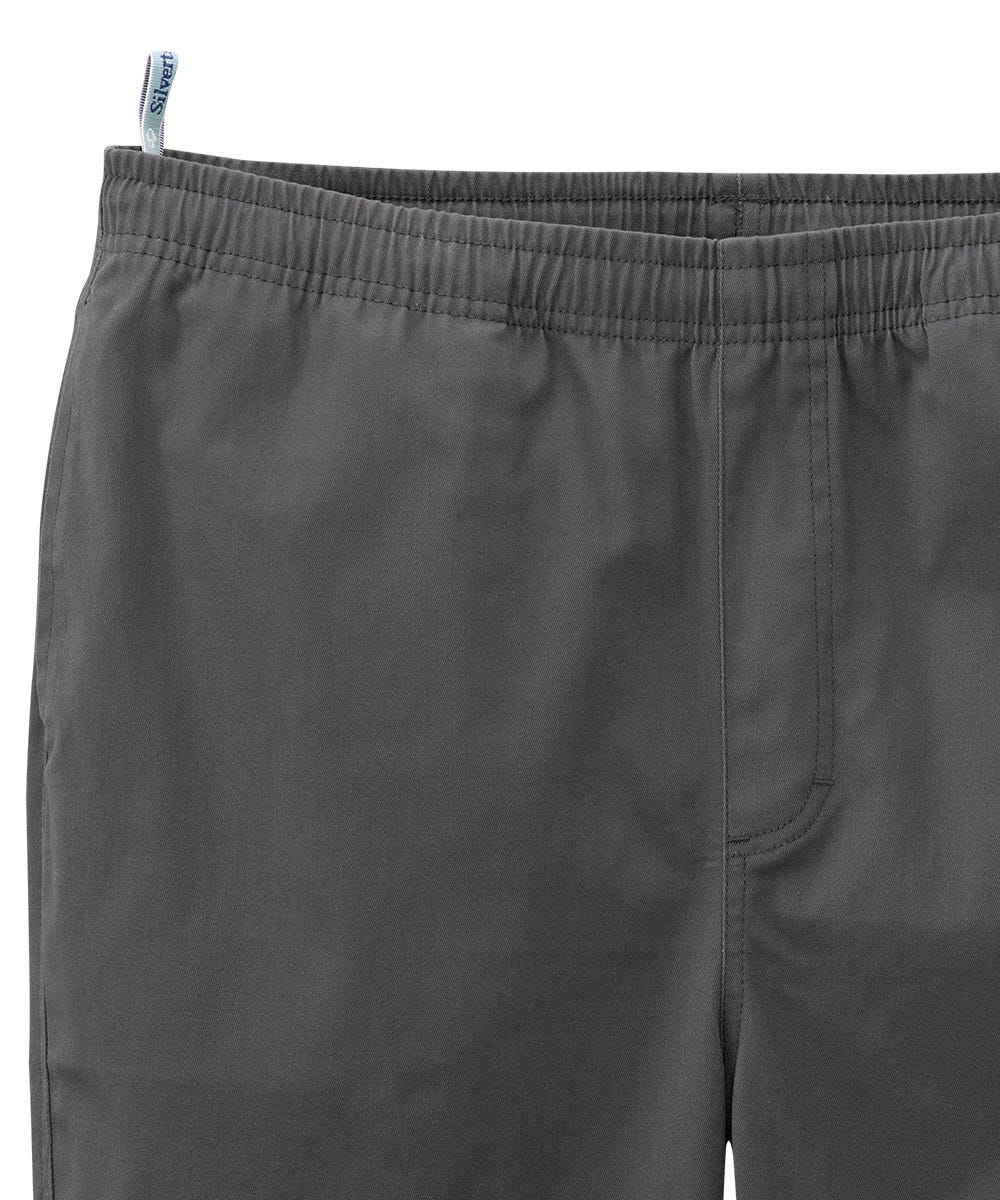 Regular Mens Cotton Elastic Waist Pant - Clearance