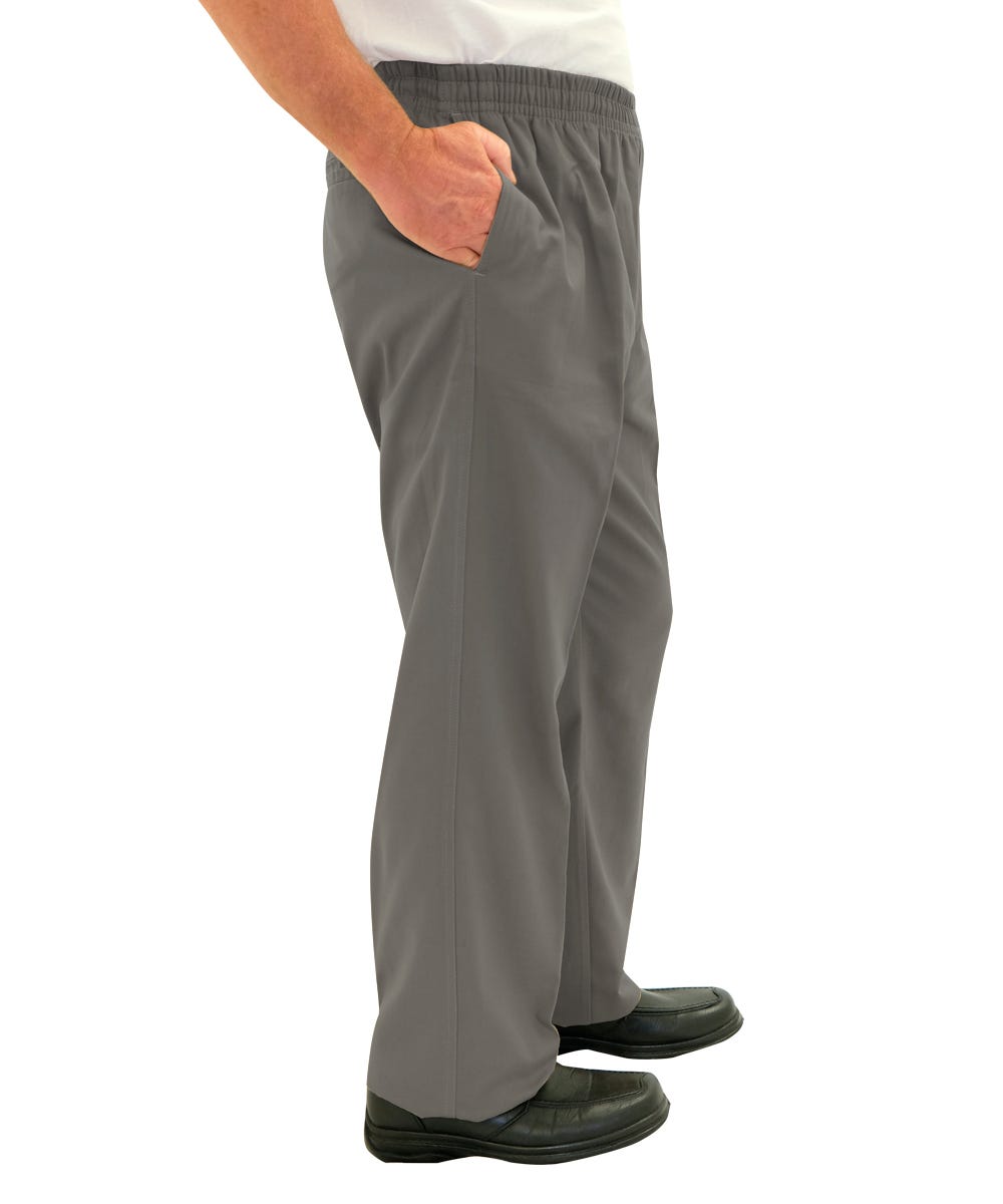 Regular Mens Cotton Elastic Waist Pant - Clearance