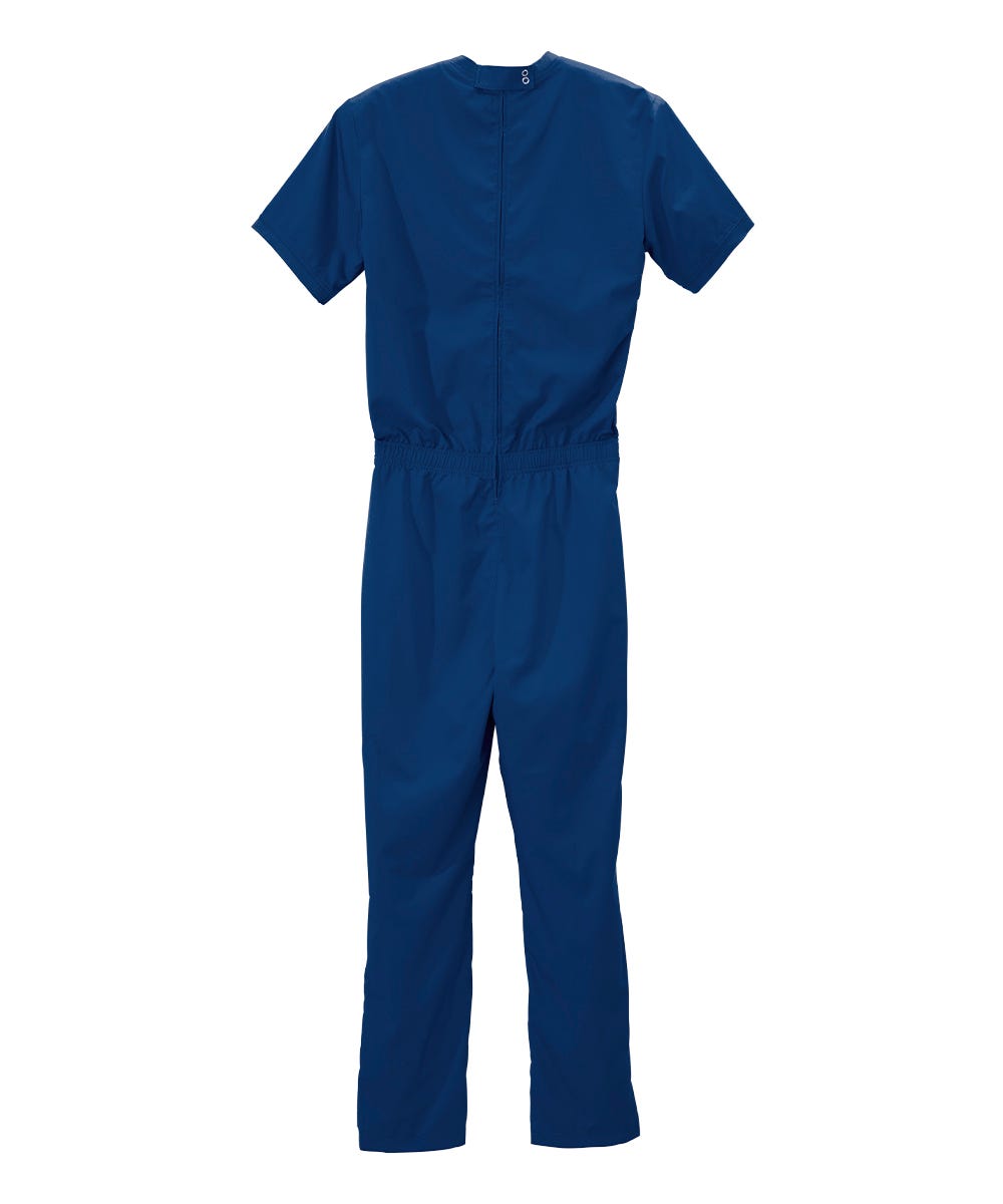 Men's Stay Dressed Jumpsuit for Dementia Needs Full Back Zip Outfit - Clearance
