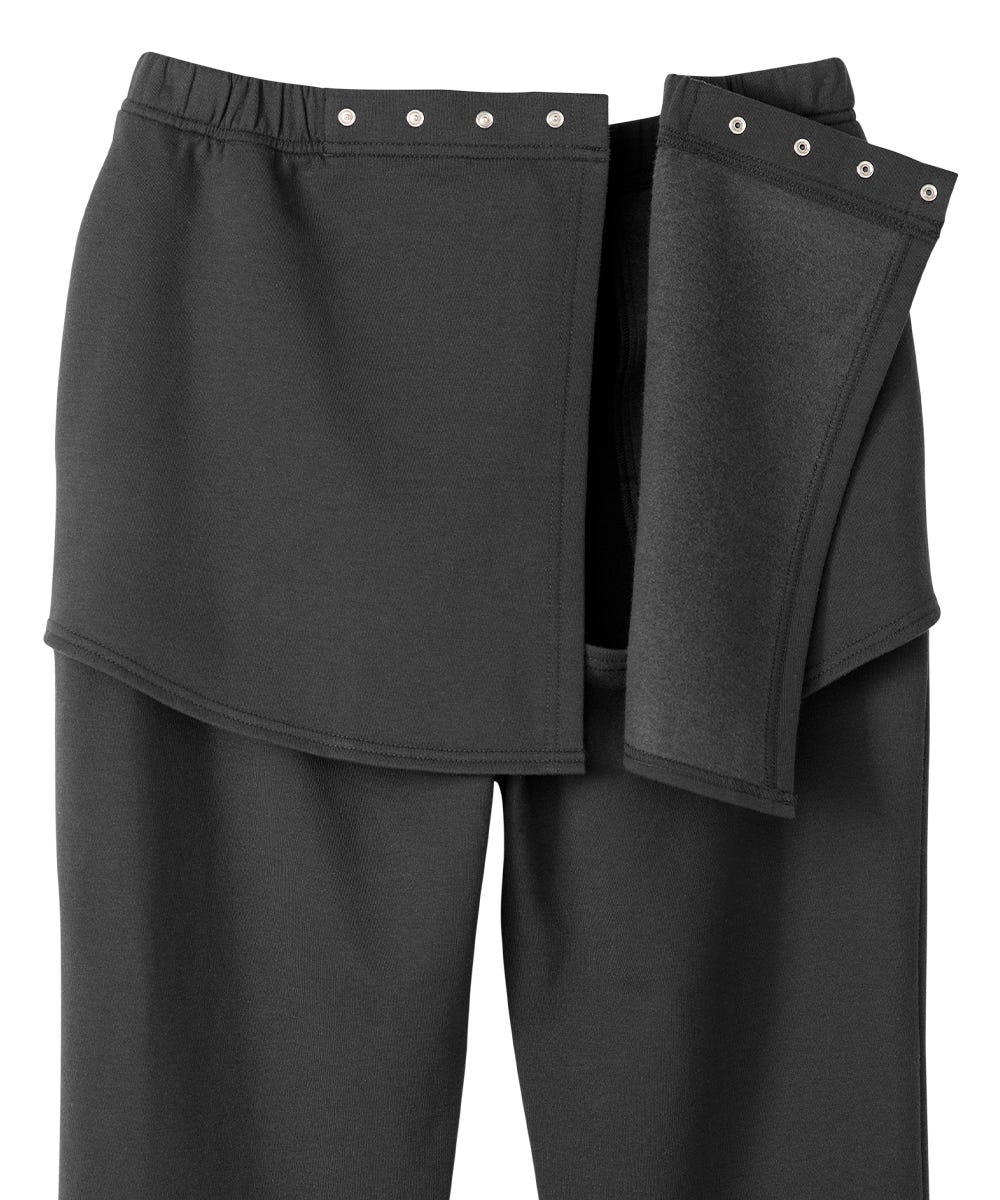 Men's Open Back Fleece Pant – Silverts Canada