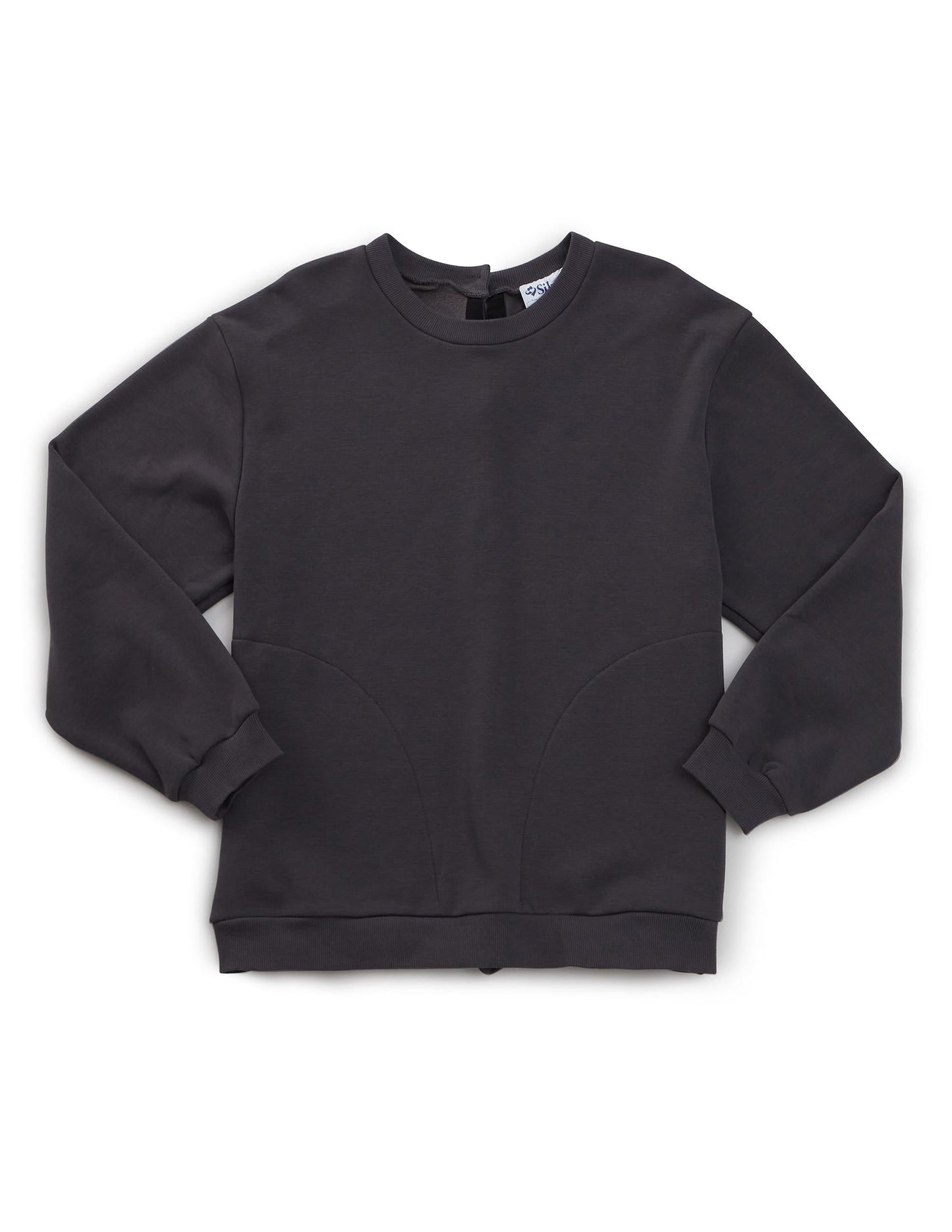 Men's Open Back Adaptive Fleece Sweatshirt - Clearance