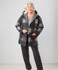 Women's Hooded Cardigan with Pockets