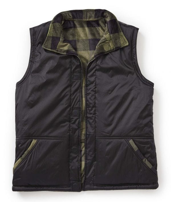 Men's Reversible Magnetic Front Vest - Clearance