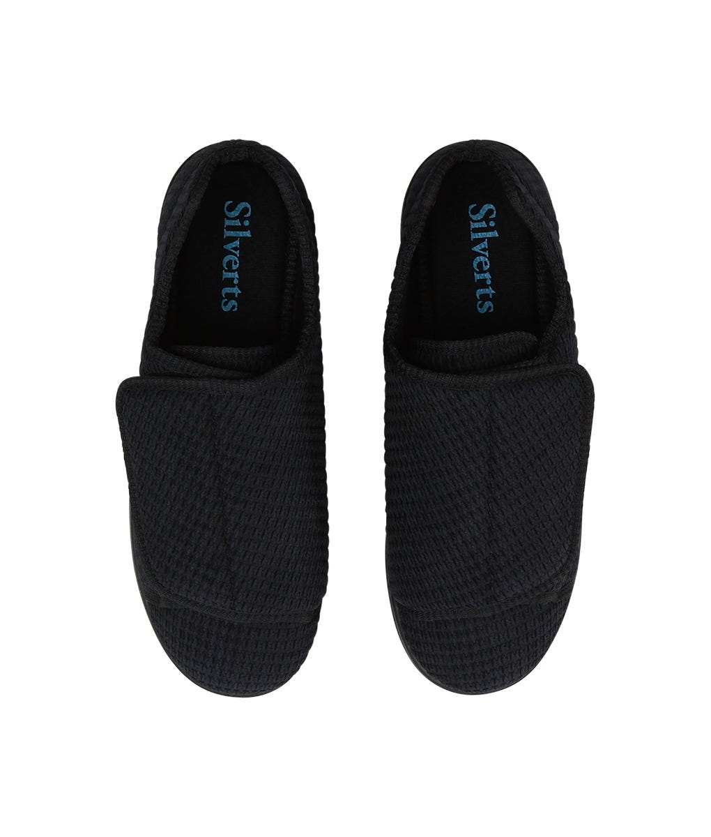 Mens Extra Extra Wide Slip Resistant Slippers