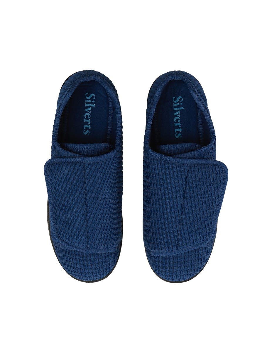 Mens Extra Extra Wide Slip Resistant Slippers